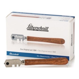 Glasschneider F.Glasdicken V.3-6Mm Flaches H-Heft Sılberschnıtt