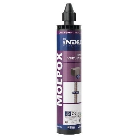Chemische Verankerung für schwere Lasten in massiven Elementen. Epoxy-Vinylester. ETA-Zulassung Option 7