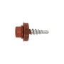 Fassadenschraube Metall-Holz. RAL 3011. Braunrot