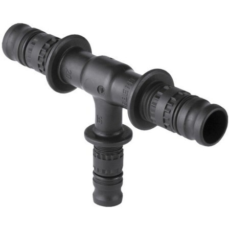 Geberit Mepla T-Stück 90° reduziert PVDF DN