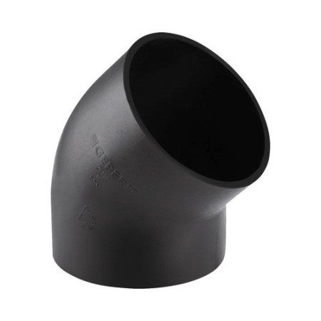 Geberit PE-HD Bogen 45°