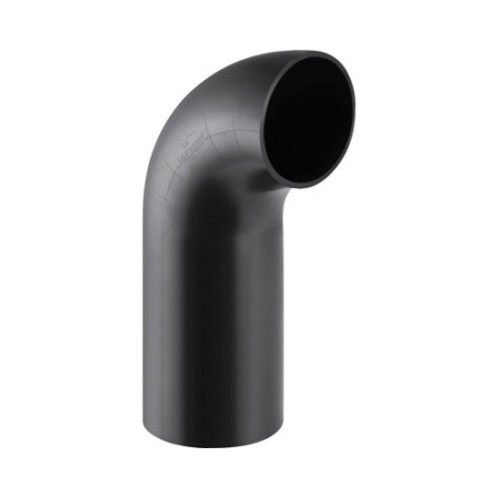 Geberit PE-HD Bogen 90° mit grossem Radius