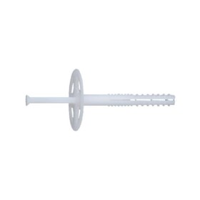Isolierplattendübel. Dübel mit Nagel