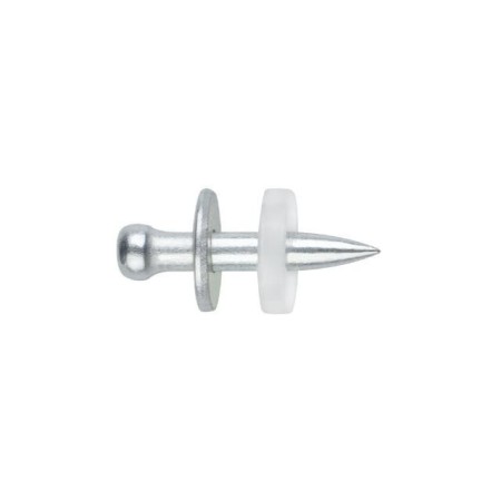 Nägel für die Bolzenschubtechnik. Rondellenbolzen mit doppelter ø 12 mm Kunststoff- und Metallrondelle