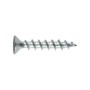 PVC-Fensterbauschrauben. Reduzierter Kopf mit 7 mm Durchmesser