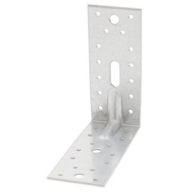 Winkelverbinder. Winkelverbinder mit Sicke, vorverzinkt