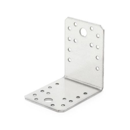 Winkelverbinder. Winkelverbinder, ungleiche Löcher, vorverzinkt