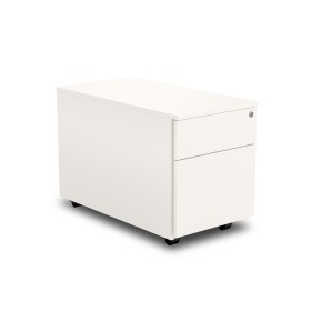 ROLLCONTAINER MIT HÄNGEREGISTRATUR, WEISS