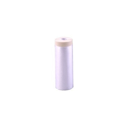 HDPE-Abdeckfolie + Krepp-Klebeband “2 in 1” 140 cm x 33 lfm  14mm (20'er pack)