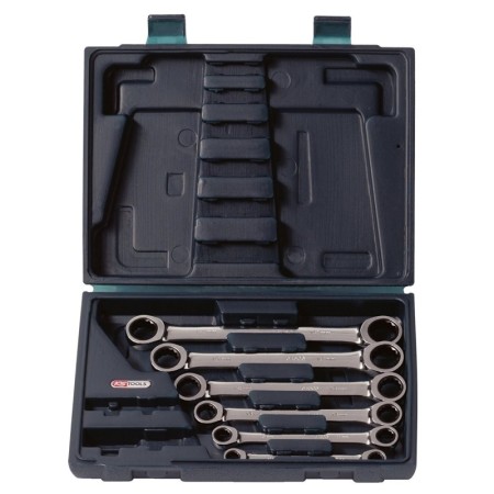KS TOOLS DOPPEL RINGRATSCHENSCHLÜSSEL SATZ 10-TLG