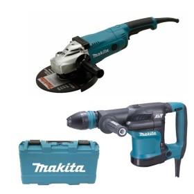 MAKITA STEMMHAMMER SDS-MAX INKL. KOFFER & WINKELSCHLEIFER