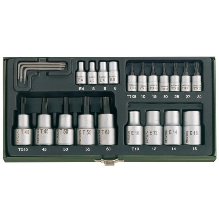 PROXXON INDUSTRIAL STECKSCHLÜSSELSATZ TORX 23-TLG