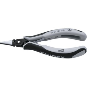 Präzisions-Elektronikzange Kurz / Flach 130 Mm