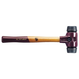 SIMPLEX SCHONHAMMER GUMMI SCHWARZ 80 MM