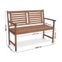 Hecht Woodbench Gartenbank