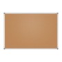 Pinnboard Standard, Kork Grau Alu