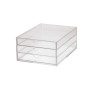 Schubladenbox Acryl Glasklar