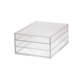 Schubladenbox Acryl Glasklar