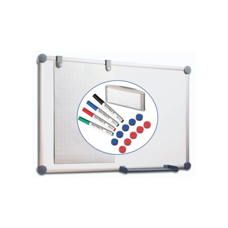 Whiteboard 2000 Pro, Komplett-Set Grau