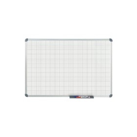 Whiteboard Office, Raster 10 X 10 Mm Grau Alu