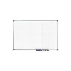 Whiteboard Office, Raster 20 X 20 Mm Grau Alu