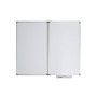 Whiteboard-Klapptafel Standard Grau