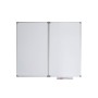 Whiteboard-Klapptafel Standard Grau