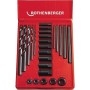 Gewinde-Ausdreh-Set, Größe 2, M5-M16, 25-teilig