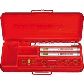 Kit de niveau à bulles Rohtenberger Rocheck mallette ROTHENBERGER O...