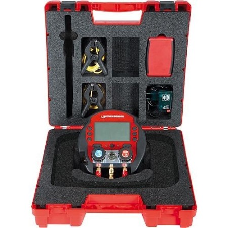 ROCOOL 600 Red Box + 2 bornes temp. + Data Viewer ROTHENBERGER Outi...