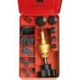 Wasserhahn-Fräser-Set mit Fräser 1/4-1" in Stahlblechkassette ROTHE...