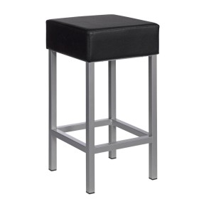 Cubus Barhocker schwarz Kunstleder