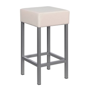 Cubus Barhocker beige Kunstleder