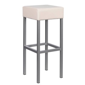 Cubus Barhocker beige Kunstleder