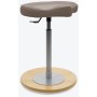 myErgosit Hocker grau Kunstleder