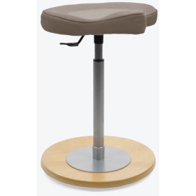 myErgosit Hocker grau Kunstleder