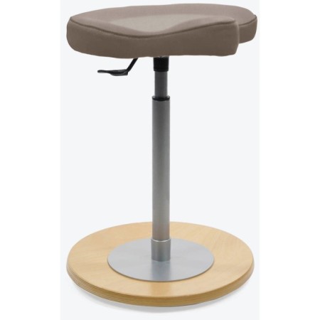 myErgosit Hocker grau Kunstleder