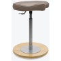 myErgosit Hocker grau Kunstleder