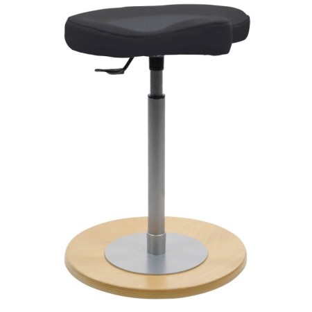 myErgosit Hocker schwarz Kunstleder