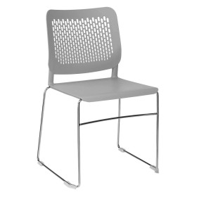 Sittec Besucherstuhl grau