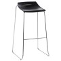 My Purism Barhocker grau Leder