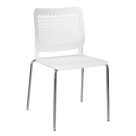 Sittec Besucherstuhl weiss