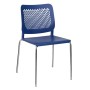 Sittec Besucherstuhl blau