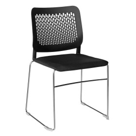 Sittec Besucherstuhl schwarz