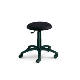 Hocker schwarz Kunstleder