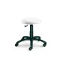 Hocker weiss Kunstleder