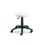 Hocker weiss Kunstleder