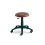 Hocker braun Kunstleder