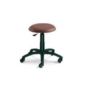 Hocker braun Kunstleder