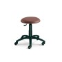 Hocker braun Kunstleder